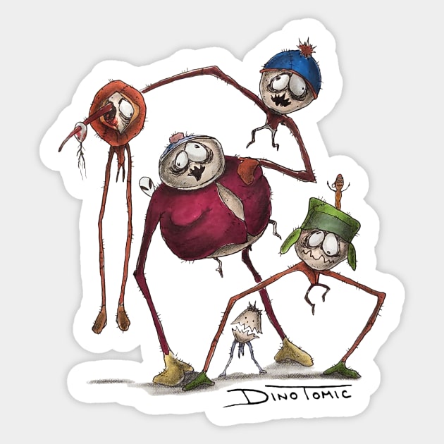 South shop park stickers